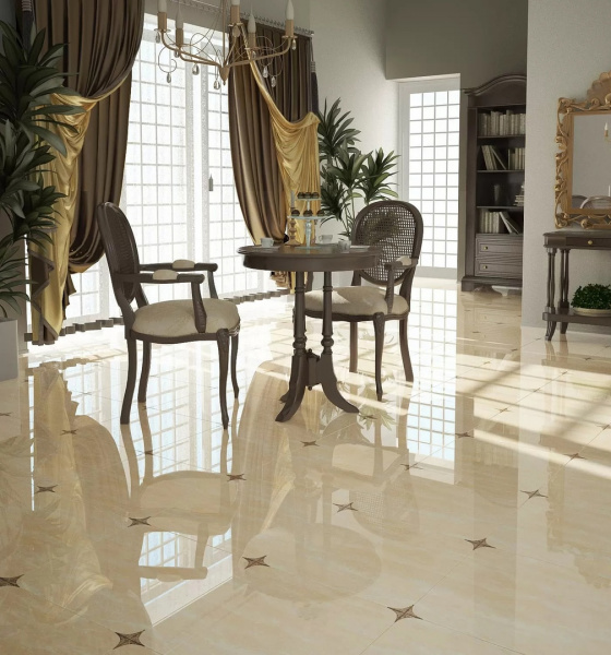 Напольная плитка 49,5 х 49,5 см Керамогранит Eurotile (Иран) 49,5х49,5 LIA LIGHT 132