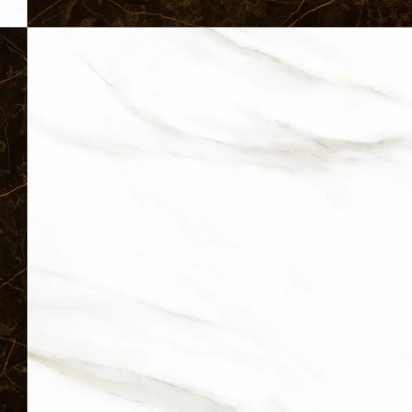 Напольная плитка 49,5 х 49,5 см Керамогранит Eurotile (Иран) 49,5х49,5 KAMILA CALACATTA 826